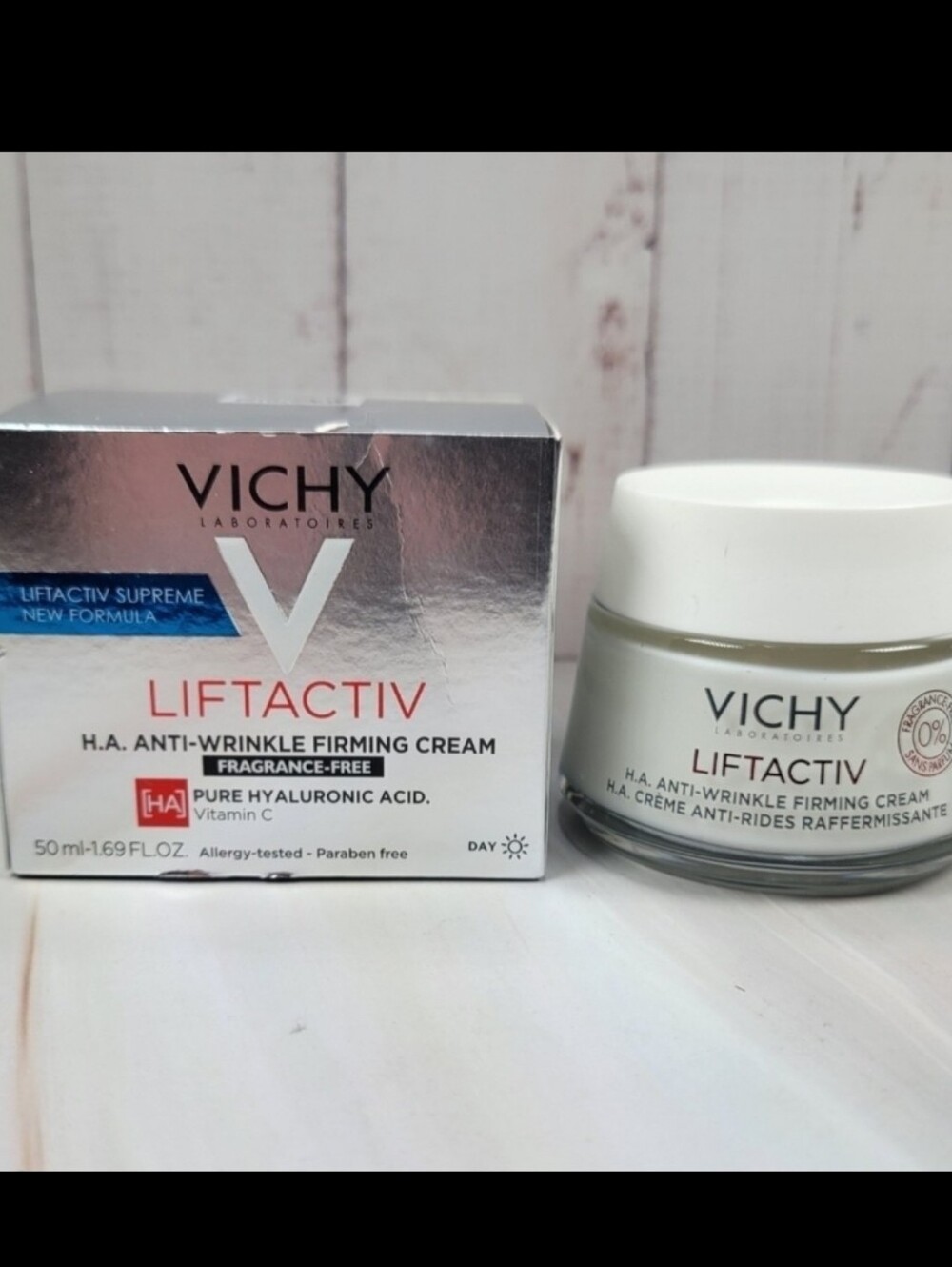 Vichy LiftActiv H.A. Anti-Wrinkle Firming Fragrance Free Cream BNIB